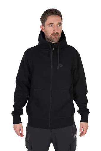 Matrix mikina zipped hoody black stealth - s