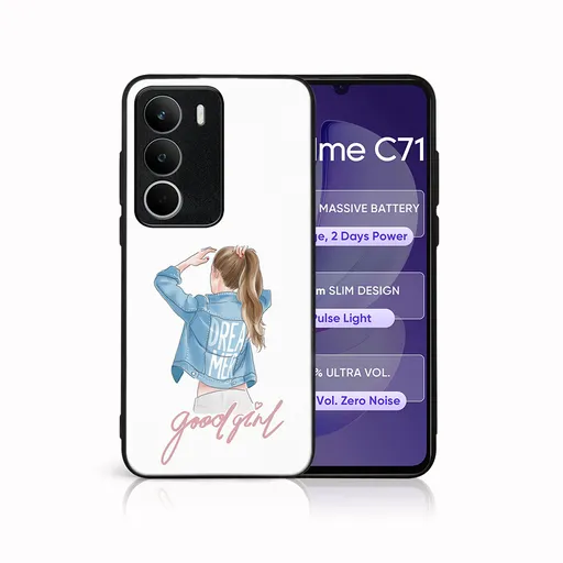 MY ART Ochranný kryt pre Realme C71 GOOD GIRL (130)