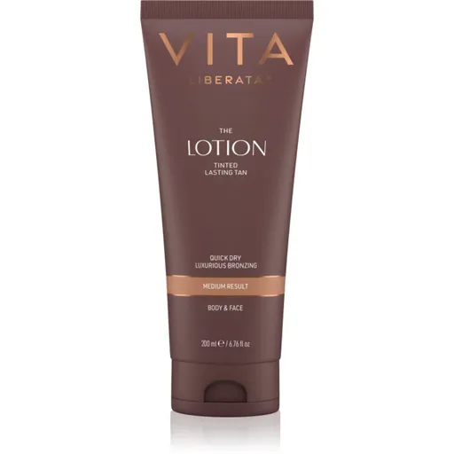 Vita Liberata Tinted Tanning Lotion samoopaľovacie telové mlieko odtieň Medium 200 ml