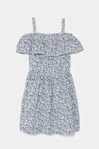 Dievčenské bavlnené šaty Guess