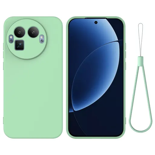 RUBBER Ochranný obal pre Realme GT 8 Pro zelený
