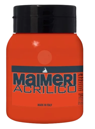 MAIMERI ACRILICO - Akrylové farby 270 - dragon´s blood, 0,5 L