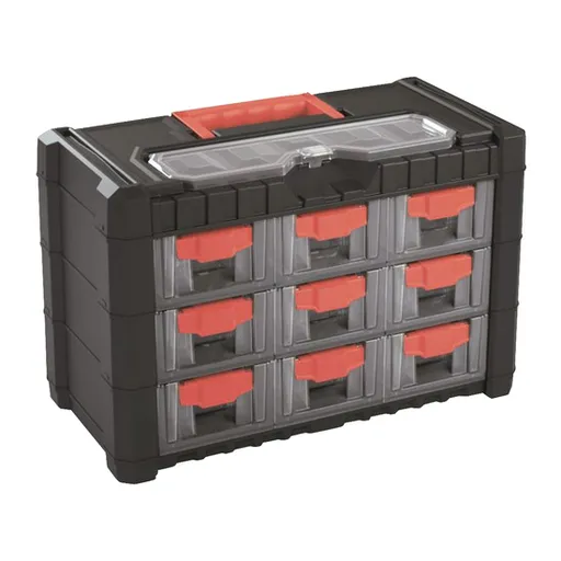 Organizér prenosný/závesný 10 priehradiek MULTICASE CARGO 400x200x260mm
