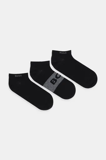 Členkové ponožky BOSS 3-pak 3P AS Logo CC