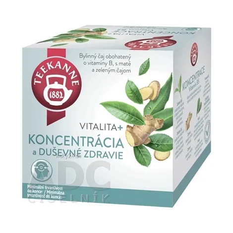 TEEKANNE BČ Vitalita+ KONCENTRÁCIA, Vitamín B5