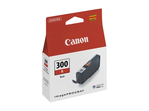 Canon PFI-300R 4199C001 červená (red) originálna cartridge