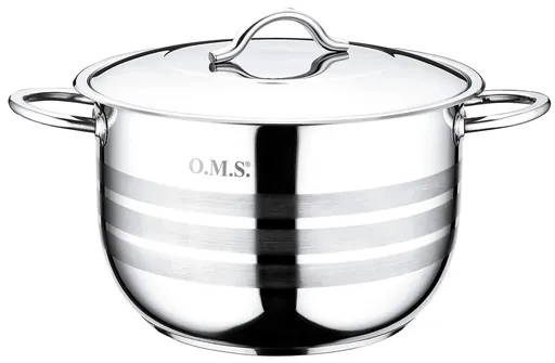 MAKRO - Hrniec a pokrievka nerez 34x22cm 17L