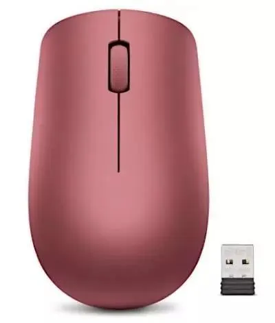 Lenovo 530 Wireless Mouse (Cherry Red)