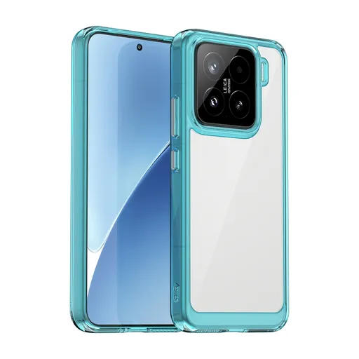 CRYSTAL Ochranný obal pre Xiaomi 15 tyrkysový