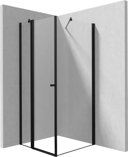 DEANTE/S - Sprchovací kút výklopné 90 pevná stena 90 KTSUN41P+KTS_N39P KERRIA/0519