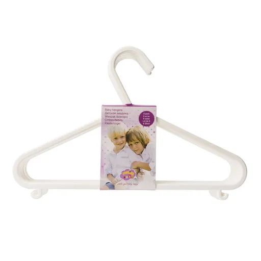 MALTEX Detské vešiaky - Grey, 8 ks