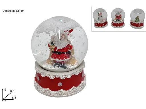 MAKRO - Snežítko vianočné 6,5cm rôzne druhy