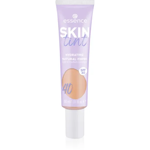 essence SKIN tint ľahký hydratačný make-up SPF 30 odtieň 40 30 ml