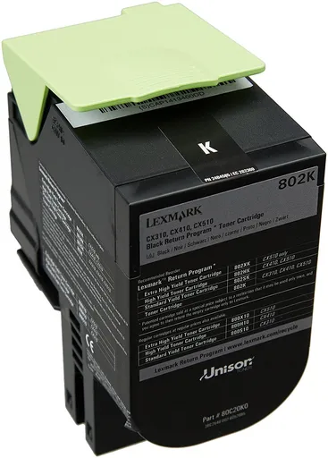 Lexmark 80C20K0 čierny (black) originálny toner