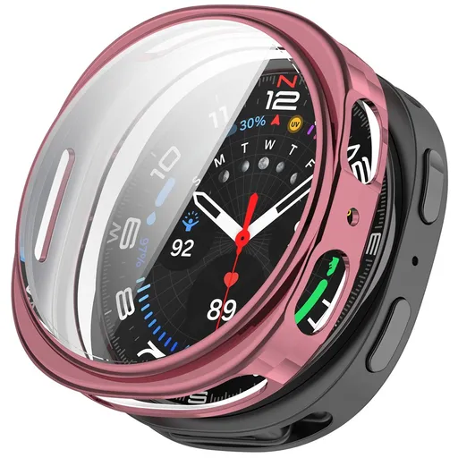 TPU FULL COVER Kryt pre Samsung Galaxy Watch8 44mm ružový