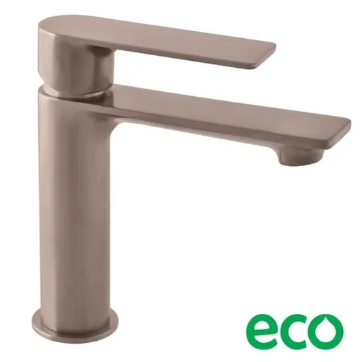 RAV SLEZÁK Nil umývadlová batéria bez výpuste kartáčovaná metal grey NL126.5MGK