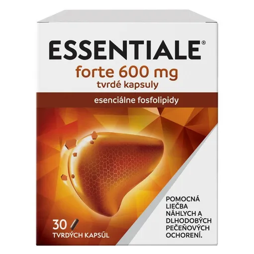 ESSENTIALE Forte 600 mg 30 tvrdých kapsúl