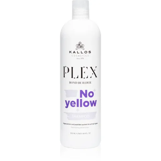 Kallos Plex No Yellow šampón neutralizujúci žlté tóny 500 ml