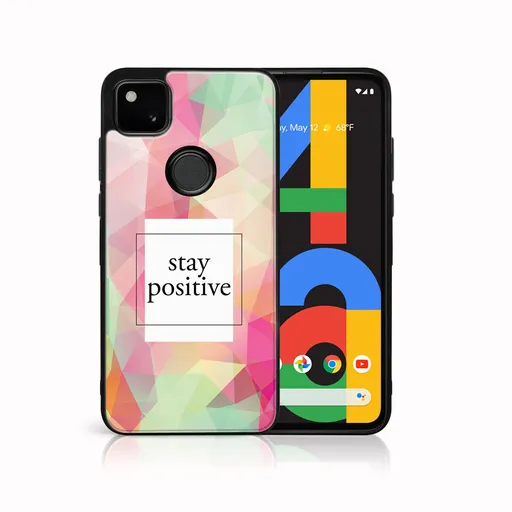 MY ART Silikónový kryt Google Pixel 4a POSITIVE (053)