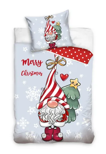 Posteľná bielizeň Vianočný škriatok