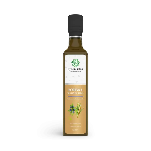 Čučoriedkový sirup trstinový 250 ml - Green idea