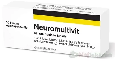 Neuromultivit filmom obalené tablety tbl.flm.20