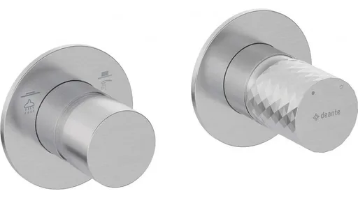 DEANTE - Silia Hexa Sprchová batéria, nerez, s prepínačom sprchy - horizontálna BHS_F46P