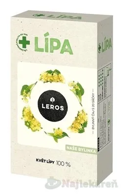 LEROS LIPA bylinný čaj, nálevové vrecúška 20x1,5g (30g)