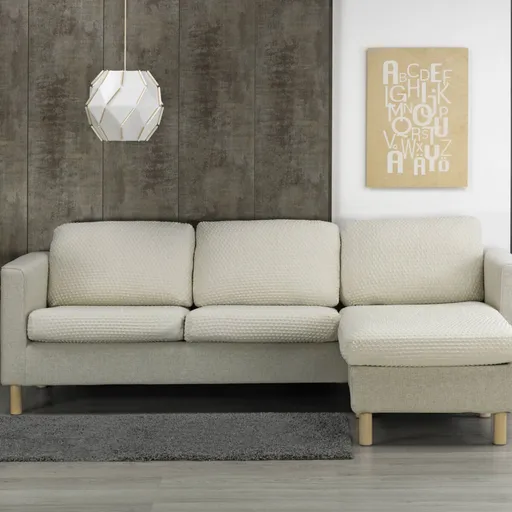 Žabkovaný extra pružný poťah na pohovku s leňoškou