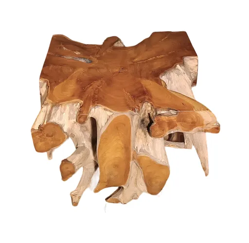 DEOKORK Teakový stolík BRANCH