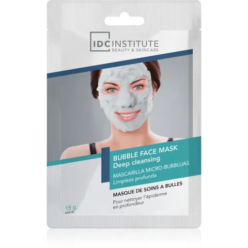 IDC Institute Bubble Face Mask čistiaca maska na tvár 15 g