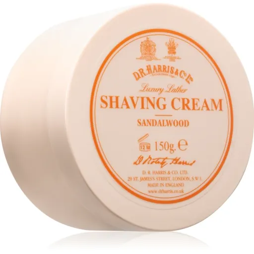 D.R. Harris Shaving Cream Sandalwood krém na holenie 150 g