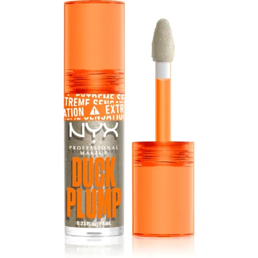 NYX Professional Makeup Duck Plump lesk na pery so zväčšujúcim efektom odtieň Quazy Silver 7 ml