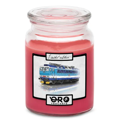 Sviečka Lokomotíva 362 (Vôňa sviečky: Višne v čokoláde)