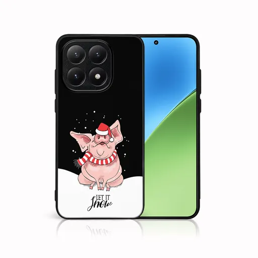 MY ART Kryt s vianočným dizajnom Xiaomi 15T LET IT SNOW (075)