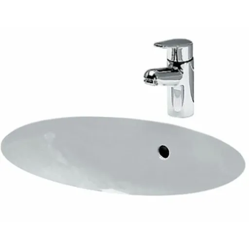 Laufen Birova umývadlo 49x35,5 cm bez otvoru pre batériu h8111910000001 1119.1.000.000.1