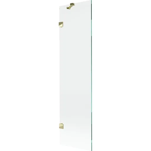 MEXEN/S - Lunar vaňová zástena FIX 50 x 150, transparent, zlatá 897-050-000-50-00