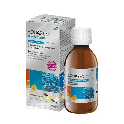 EQUAZEN tekuta forma vanilkova prichut 200ml