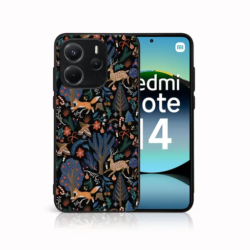 MY ART Kryt s vianočným dizajnom Xiaomi Redmi Note 14 WINTER (071)