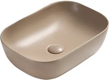 MEXEN - Rita umývadlo na dosku 45 x 32, cappuccino mat 21084564