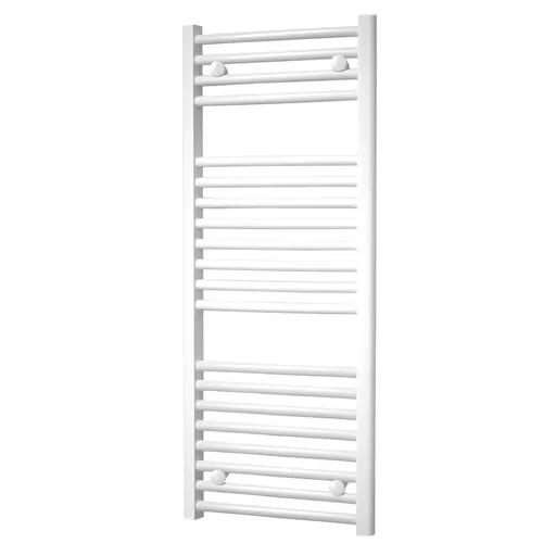 Mereo Vykurovací rebrík, rovný, 450x1330 mm, biely MT02