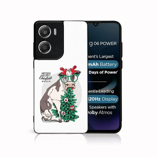 MY ART Kryt s vianočným dizajnom Motorola Moto G06 / G06 Power MERRY CHRISTMAS (074)