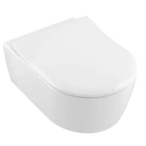 Villeroy & Boch Avento wc so sedátkom softclose závesné zadný odpad 5656rs01 GLACERAAVWC005