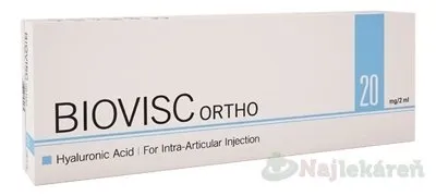 BIOVISC ORTHO 1% viskoelastický roztok na kĺby 2 ml