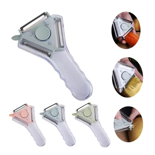 MAKRO - Škrabka na zeleninu 3v1 rôzne farby