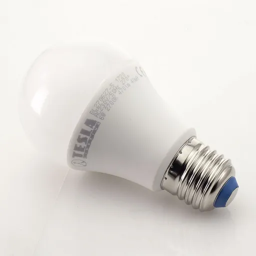 TESLA - LED BL270640-5, žiarovka BULB E27, 6W, 230V, 470lm, 25 000h, 4000K stude