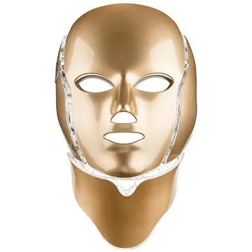 PALSAR7 Ošetrujúca LED maska na tvár a krk (zlatá) (8594209100040)