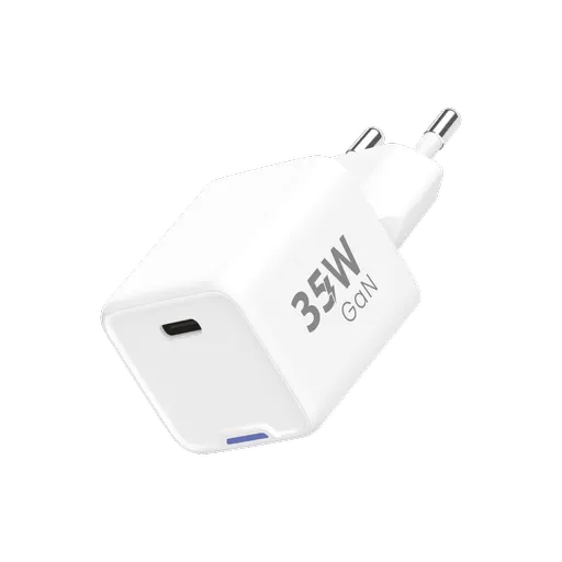 WG - Sieťová nabíjačka GaN 1x USB-C, PD 35W, biela
