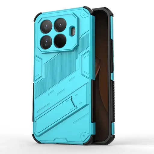 BIB Ochranný obal so stojanom pre Xiaomi 15T Pro modrý