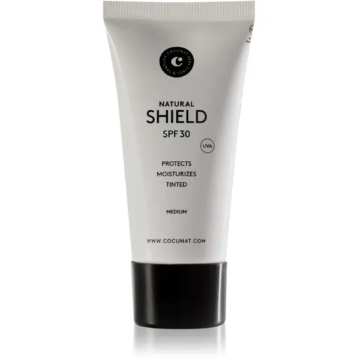 Cocunat Natural Shield ochranný tónovací krém na tvár SPF 30 50 ml